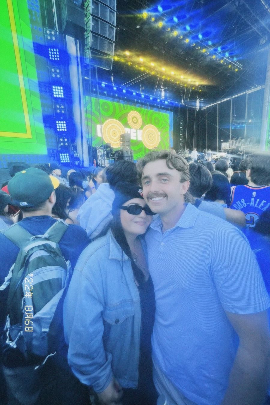 Lucca and Fiona at Coachella